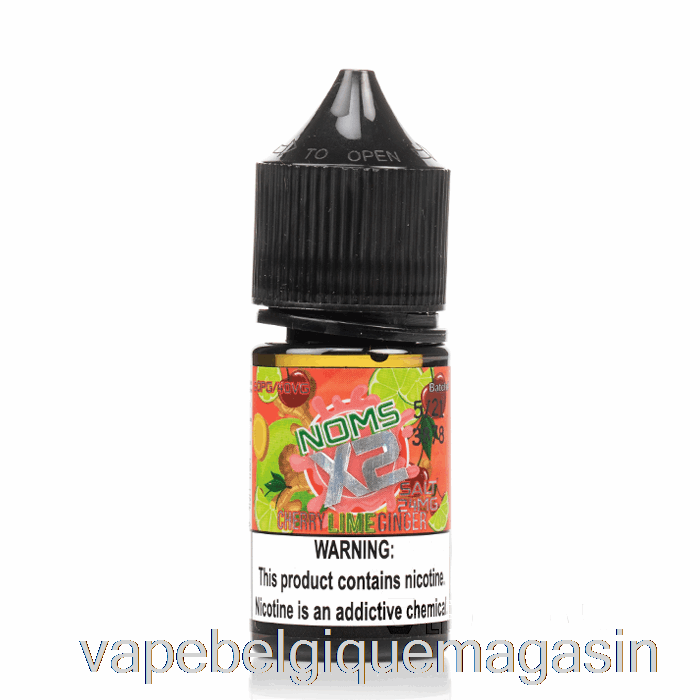 Vape Juice Cerise Lime Gingembre Sel - Nomenon E-liquides - 30ml 48mg